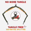 PawStride™ — Hands-Free Dual Dog Leash