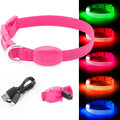 BrightBark™ — LED Light-Up Dog Collar