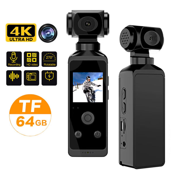 PixelPocket™ — 4K Mini Camcorder feature