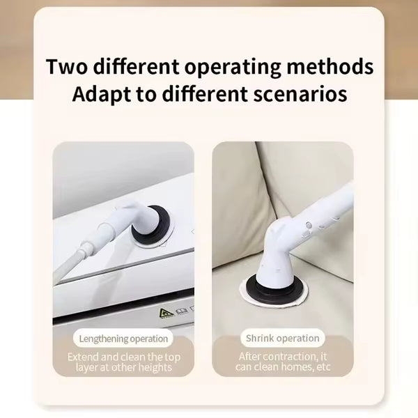 SonicSpin Brush™ — Electric Cleaning Brush Set feature 3