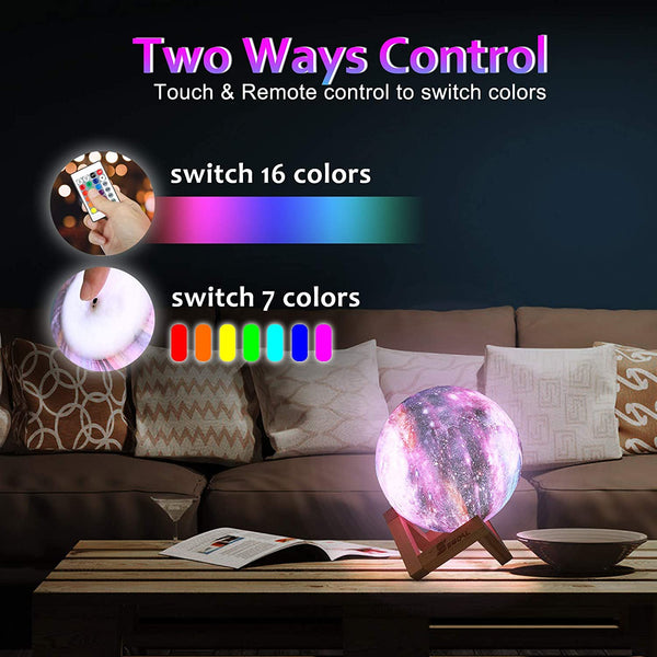 Luna Glow™ — 3D Moon Lamp feature 2