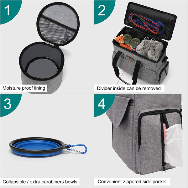 Fetch & Go™ Pet Travel Set feature 2