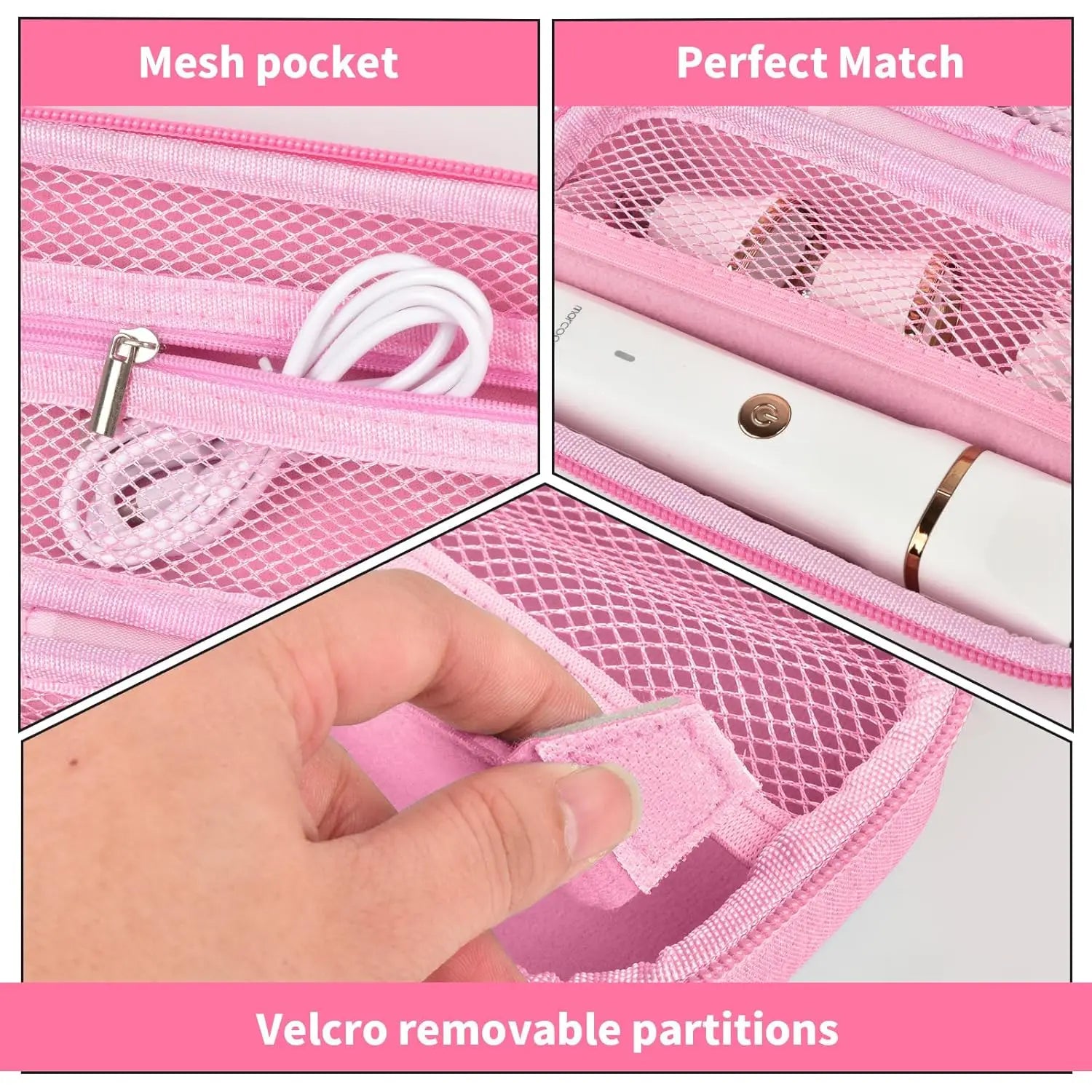 (CASE ONLY) for Risina Women'S Bikini Trimmer & Electric Razors - Travel Holder for Pubic Hair Trimmer, Lady Shaver, Intimate Gr