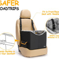 FurLift™ — Elevated Pet Car Booster Seat