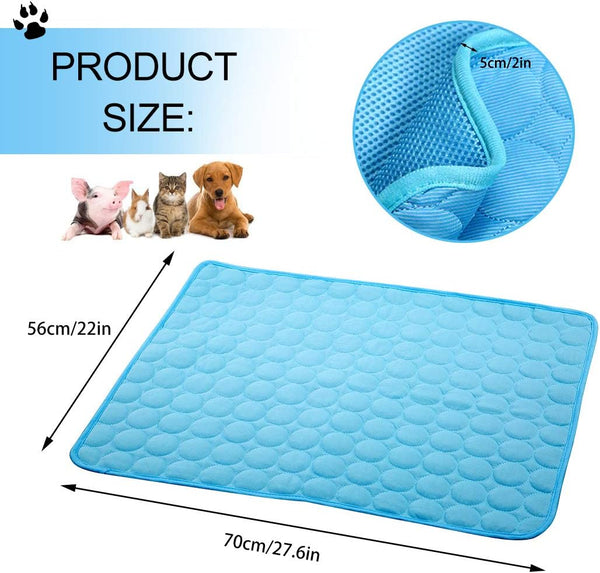 CoolPaws™ — Ice Silk Pet Cooling Mat feature