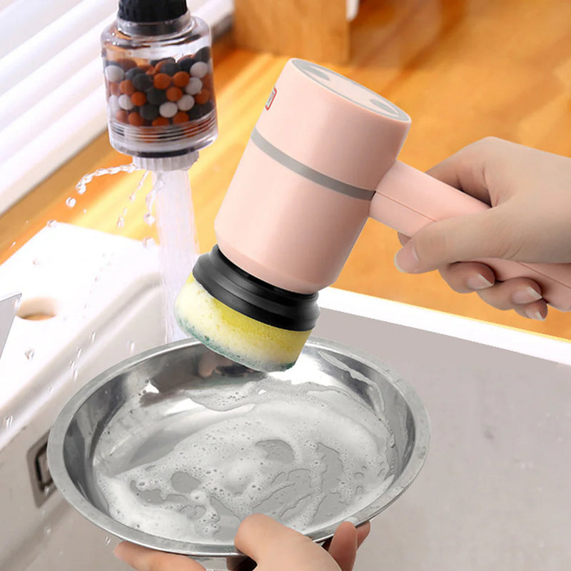 QuickScrub™ — Electric Spin Scrubber