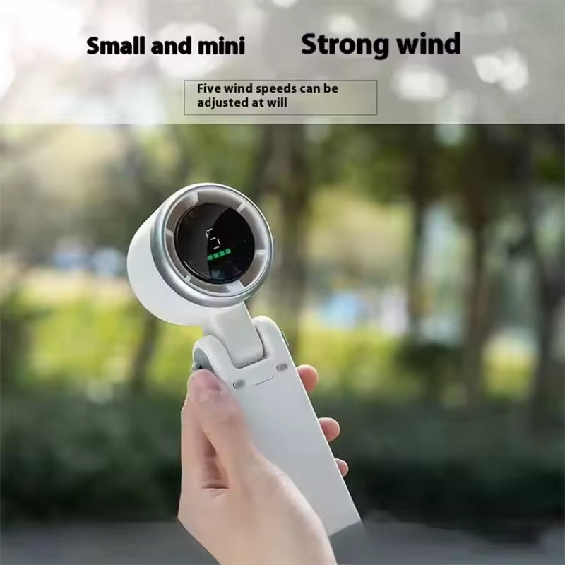 Xiaomi Personal Fan Handheld Portable Small Hand Fan Cool Accessories Foldable Air Cooling Stuff Desk Food Cooler for Kid Adult