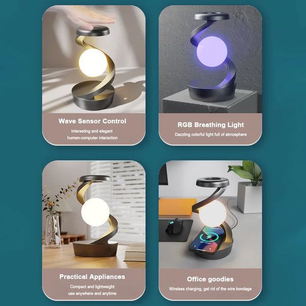SkyLume™ — Levitating Moon Lamp feature 2