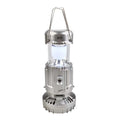 LED Lantern Fan Solar/Rechargeable/Battery Powered Foldable 1500Mah Hanging Tent Fan Light Power Bank with Hook for Emergency