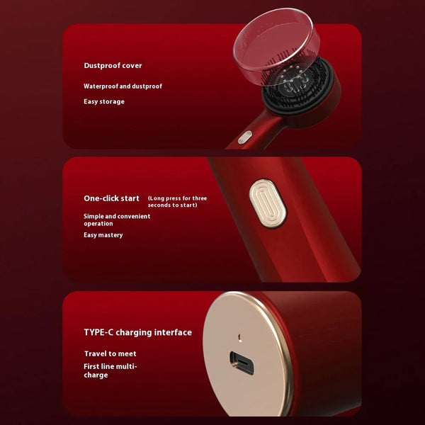 ScalpGlow™ — Red Light Therapy Hair Growth Brush feature 2