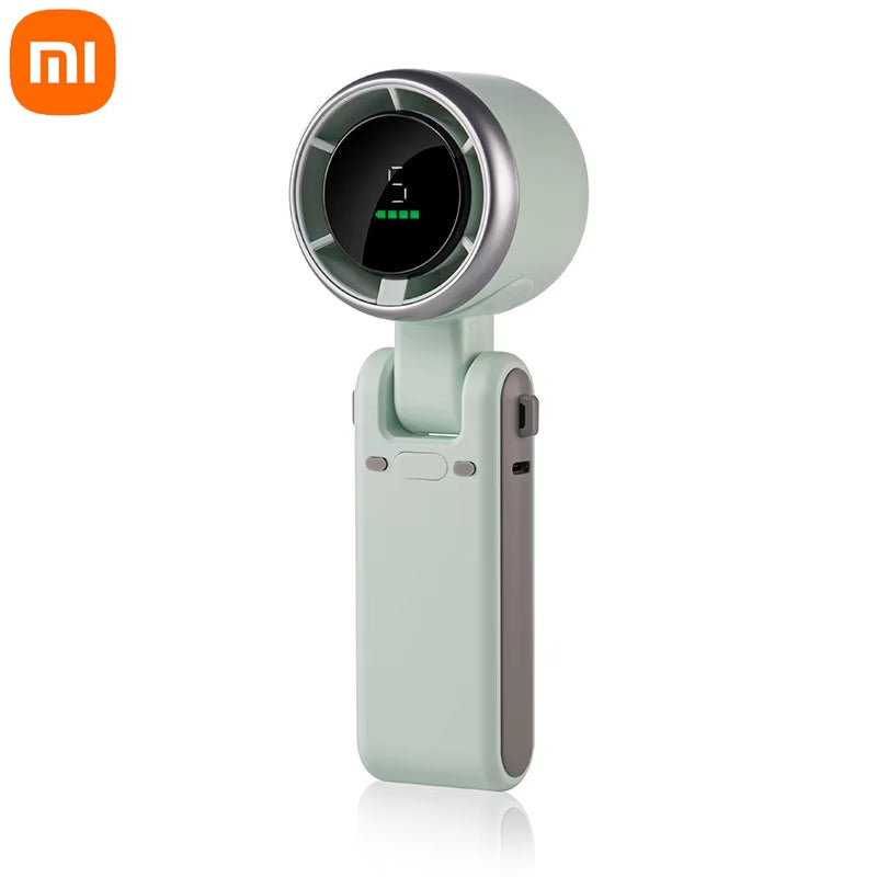 Xiaomi Personal Fan Handheld Portable Small Hand Fan Cool Accessories Foldable Air Cooling Stuff Desk Food Cooler for Kid Adult
