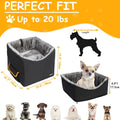 FurLift™ — Elevated Pet Car Booster Seat