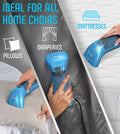 Clothing Steamer Travel Size Vacation Essentials Handheld Small Blue Steam Iron