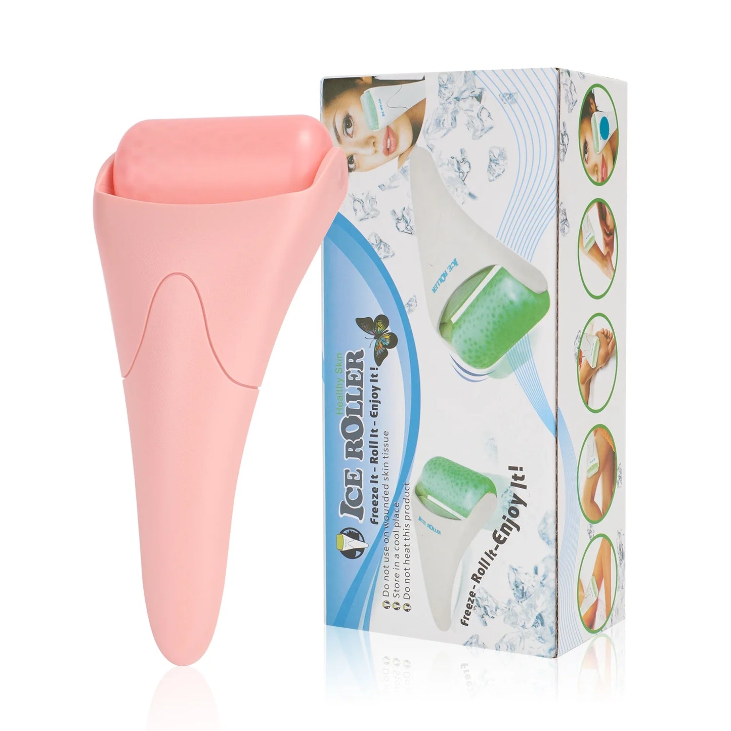 Ice Roller for Face - Eye Puffiness and Facial Ice Roller