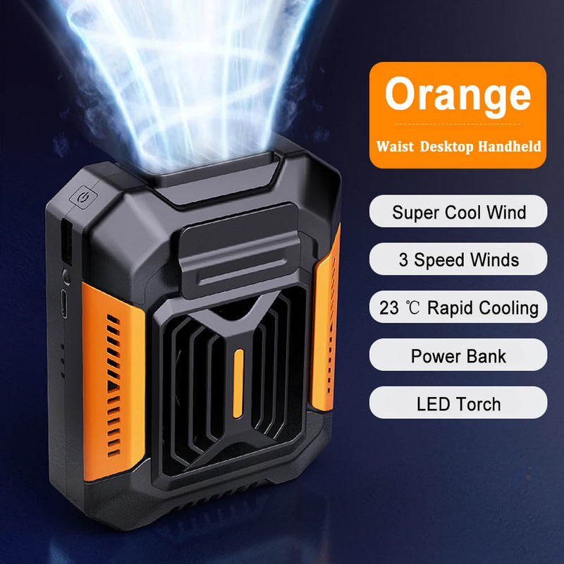 WaistWind™ — Hands-Free Clip Fan