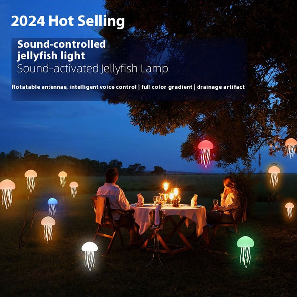 JellyGlow™ — LED Jellyfish Mood Lamp feature 2