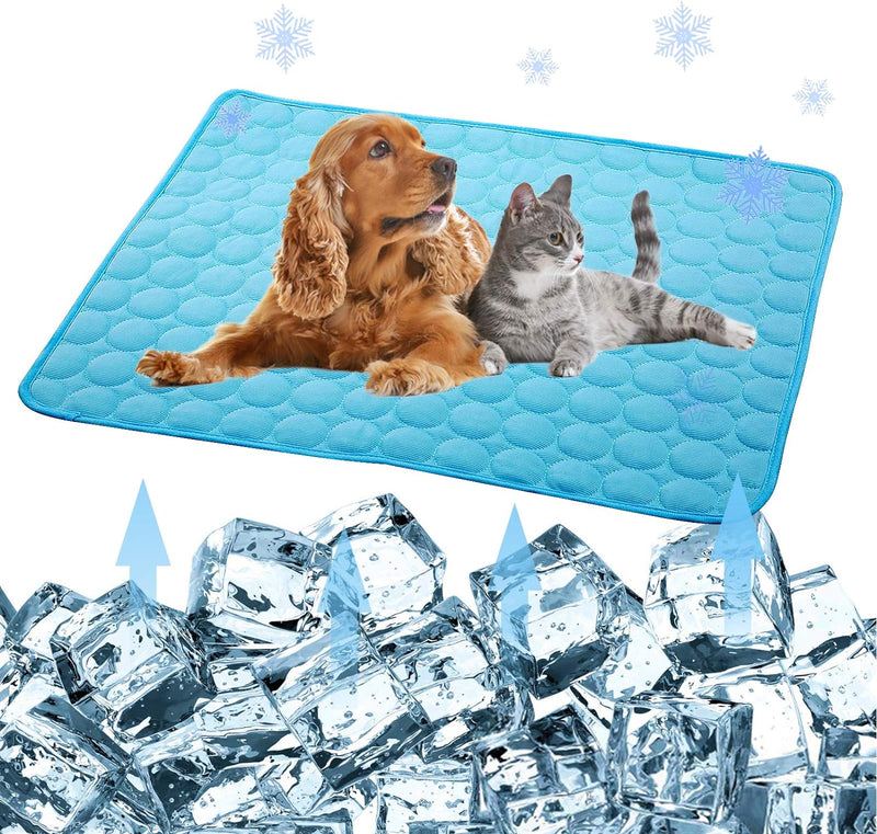 CoolPaws™ — Ice Silk Pet Cooling Mat