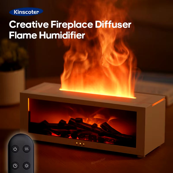 FireGlow™ — Flame Effect Aroma Diffuser feature